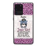 Personalized June Girl With Tatoos Phone Case Printed 25MAR-QH28