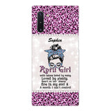 Personalized April Girl With Tatoos Phone Case Printed 25MAR-QH28