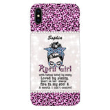 Personalized April Girl With Tatoos Phone Case Printed 25MAR-QH28