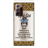 Personalized April Girl With Tatoos Phone Case Printed 25MAR-HQ28