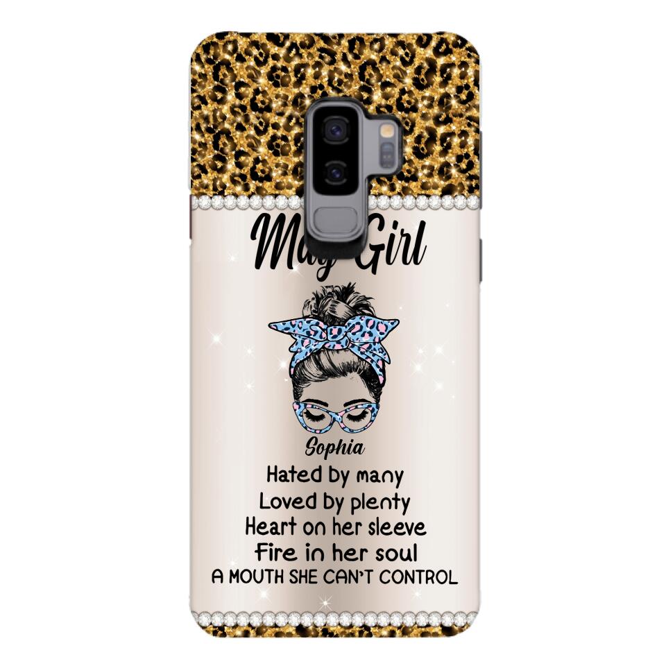 Personalized May Girl With Tatoos Phone Case Printed 25MAR-HQ28