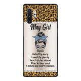 Personalized May Girl With Tatoos Phone Case Printed 25MAR-HQ28