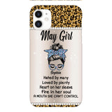 Personalized May Girl With Tatoos Phone Case Printed 25MAR-HQ28