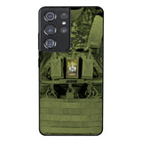 Personalized Canadian Soldier Phone Case Printed 25MAR-DT29