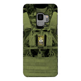 Personalized Canadian Soldier Phone Case Printed 25MAR-DT29