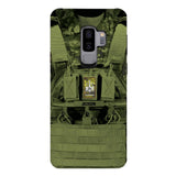 Personalized Canadian Soldier Phone Case Printed 25MAR-DT29