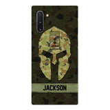 Personalized Australian soldier camo rank Phone Case Printed M3Q 2903