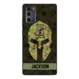 Personalized Australian soldier camo rank Phone Case Printed M3Q 2903