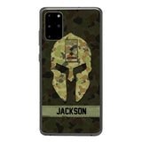 Personalized Australian soldier camo rank Phone Case Printed M3Q 2903