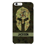 Personalized Australian soldier camo rank Phone Case Printed M3Q 2903