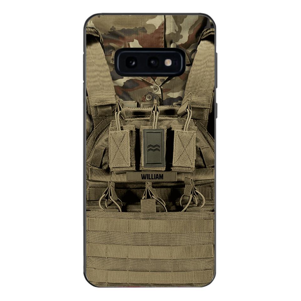 Personalized Irish Soldier Phone Case Printed 25MAR-DT29