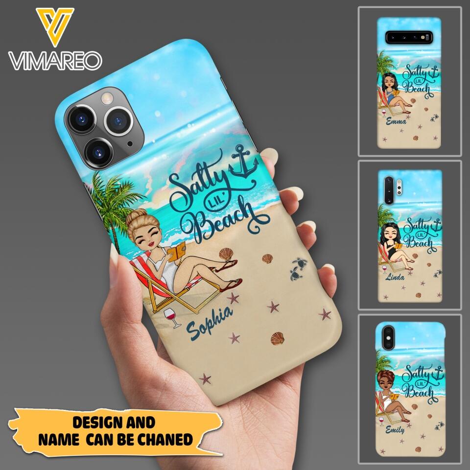 PERSONALIZED SALTY BEACH PHONCASE QTTQ2903
