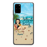 PERSONALIZED SALTY BEACH PHONCASE QTTQ2903
