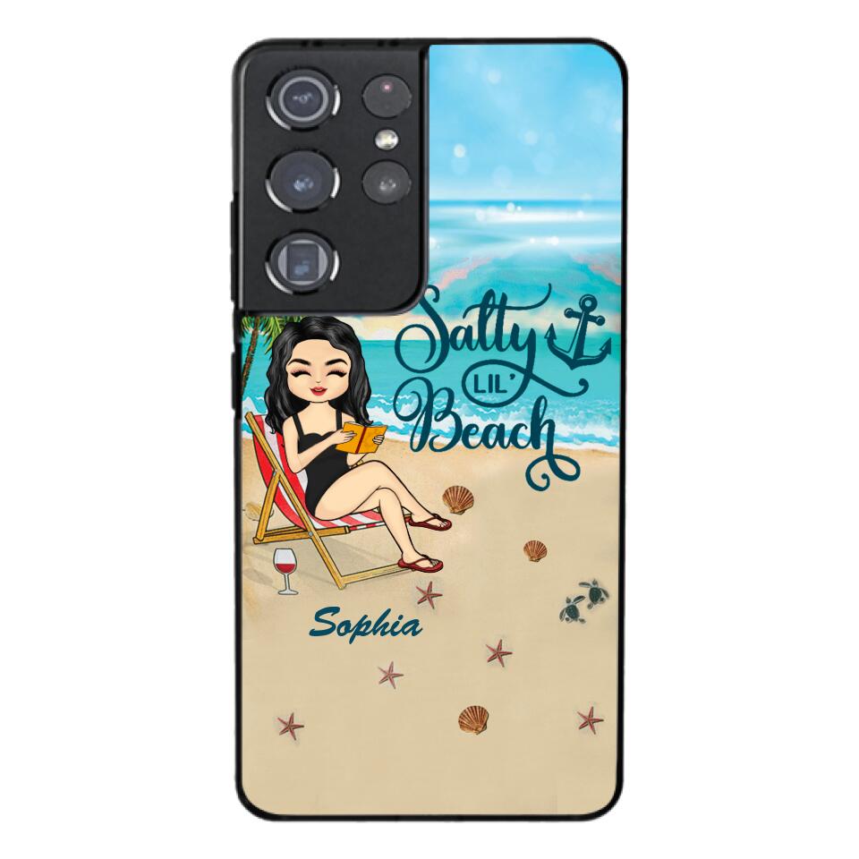 PERSONALIZED SALTY BEACH PHONCASE QTTQ2903