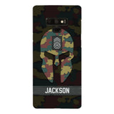 Personalized Begium soldier camo rank Phone Case Printed M3Q 2903