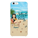 PERSONALIZED SALTY BEACH PHONCASE QTTQ2903