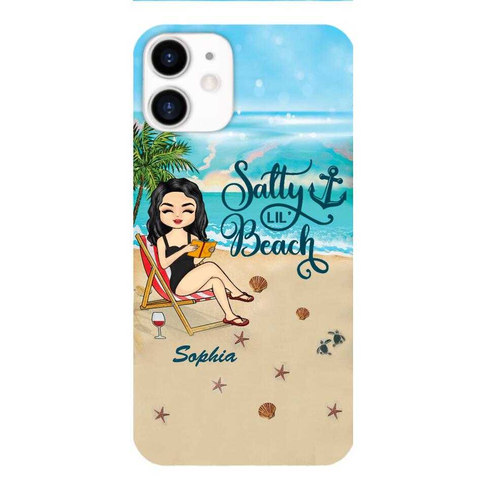 PERSONALIZED SALTY BEACH PHONCASE QTTQ2903