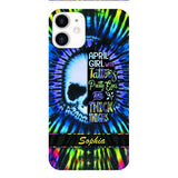 Personalized April Girl With Tattoos  Phone Case Printed 25MAR-HQ29