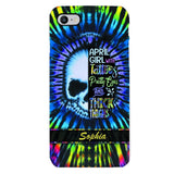 Personalized April Girl With Tattoos  Phone Case Printed 25MAR-HQ29