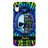 Personalized April Girl With Tattoos  Phone Case Printed 25MAR-HQ29