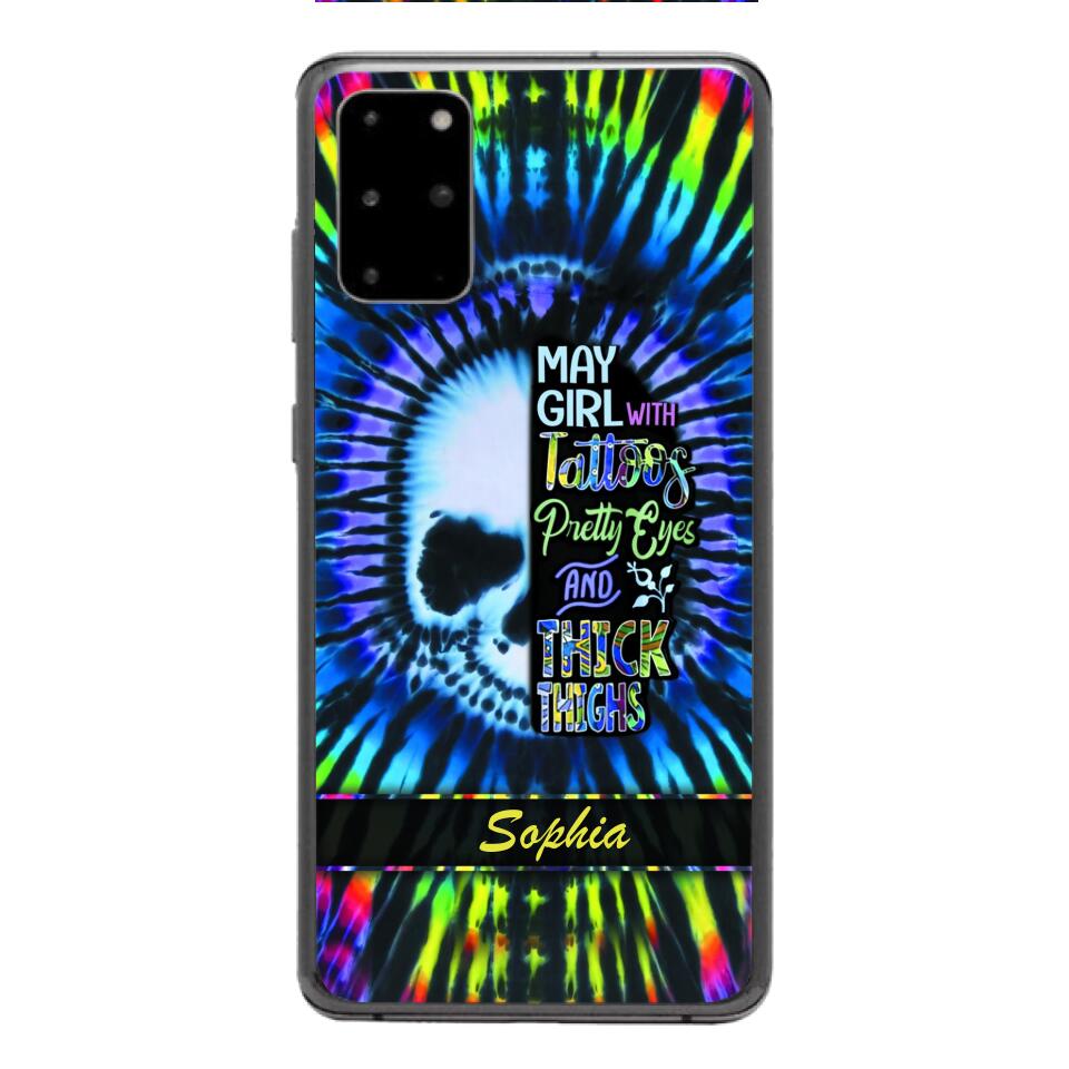 Personalized May Girl With Tattoos  Phone Case Printed 25MAR-HQ29