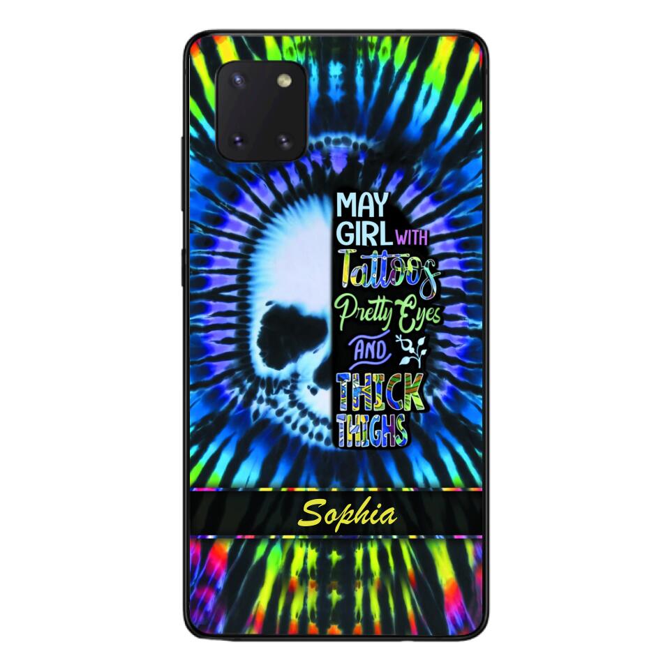 Personalized May Girl With Tattoos  Phone Case Printed 25MAR-HQ29