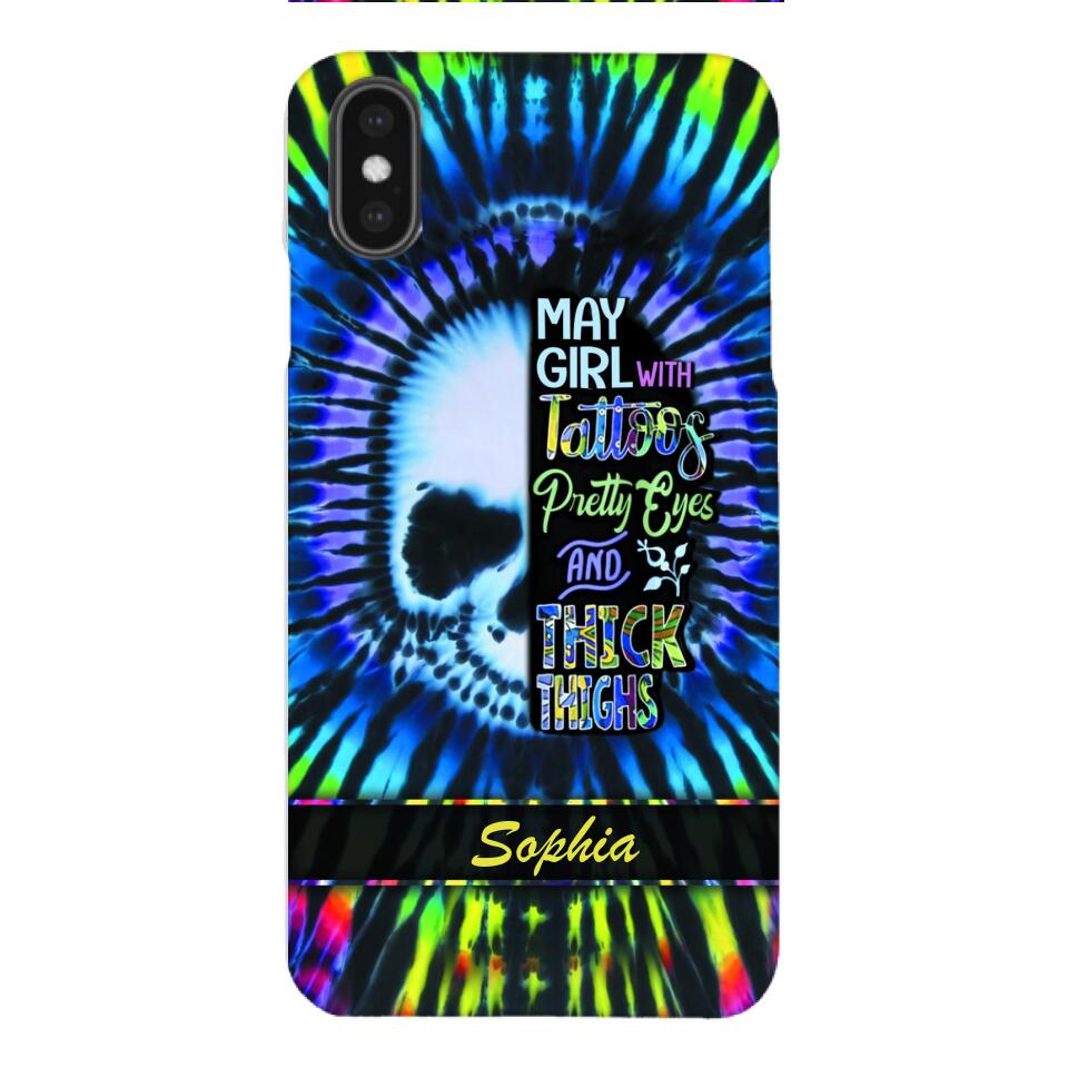 Personalized May Girl With Tattoos  Phone Case Printed 25MAR-HQ29