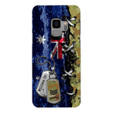 DH Personalized Australian Soldier Phone Case Printed 25MAR-DT29