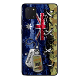 DH Personalized Australian Soldier Phone Case Printed 25MAR-DT29