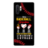 Personalized Baseball Grandma Phone Case Printed 3N 3003