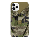 Personalized French Army Camo Phone Case Printed 22MAR-HQ30