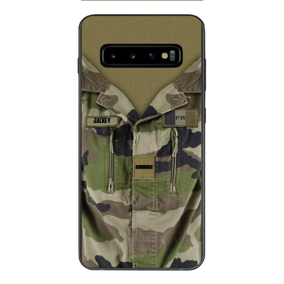 Personalized French Army Camo Phone Case Printed 22MAR-HQ30