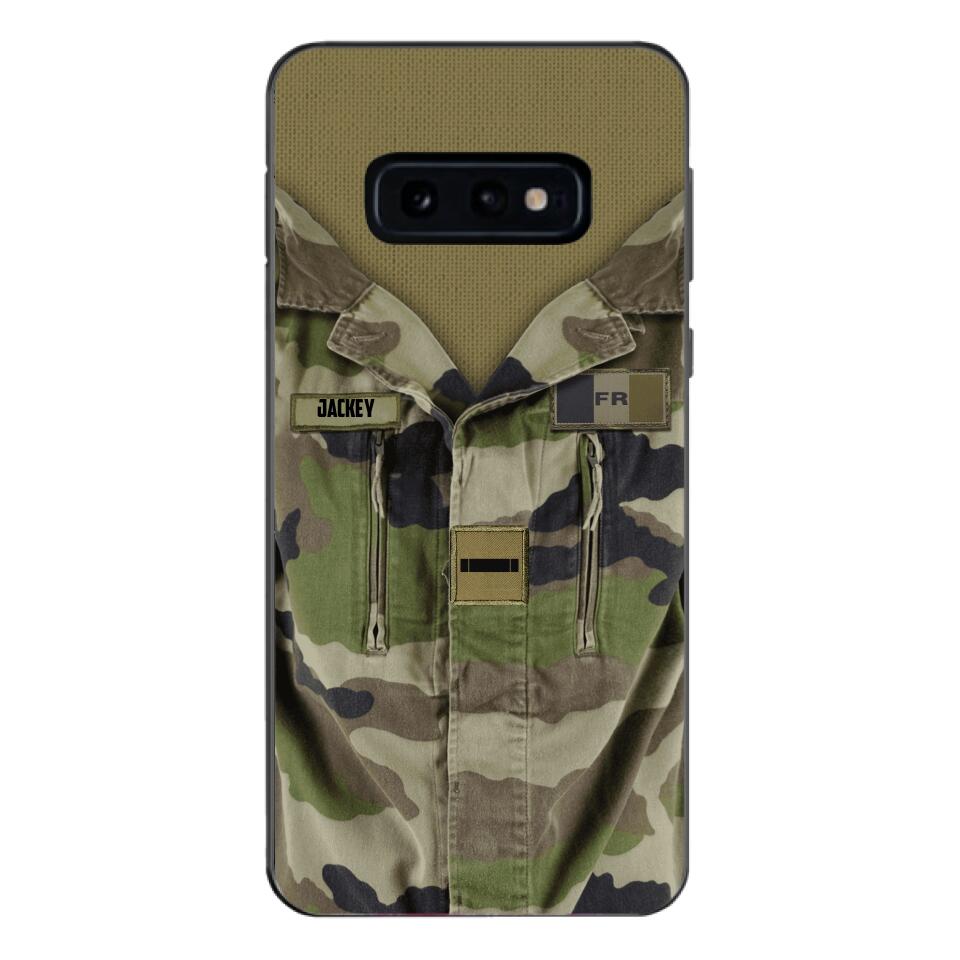 Personalized French Army Camo Phone Case Printed 22MAR-HQ30