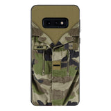 Personalized French Army Camo Phone Case Printed 22MAR-HQ30