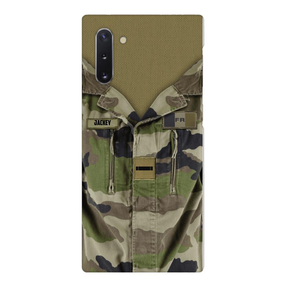 Personalized French Army Camo Phone Case Printed 22MAR-HQ30