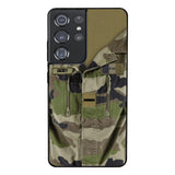 Personalized French Army Camo Phone Case Printed 22MAR-HQ30