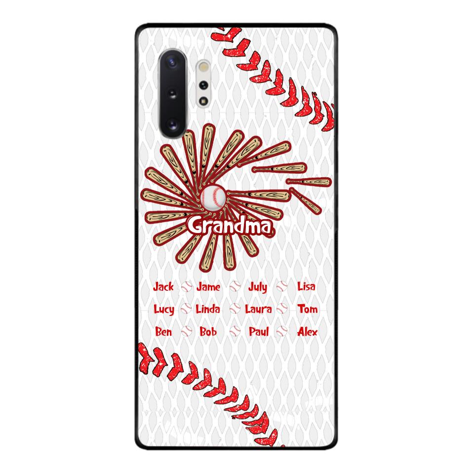 Personalized Baseball Grandma Phone Case Printed T3Q 2903