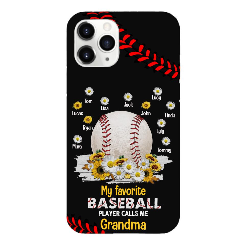 Personalized Baseball Grandma Phone Case Printed V3Q 2903