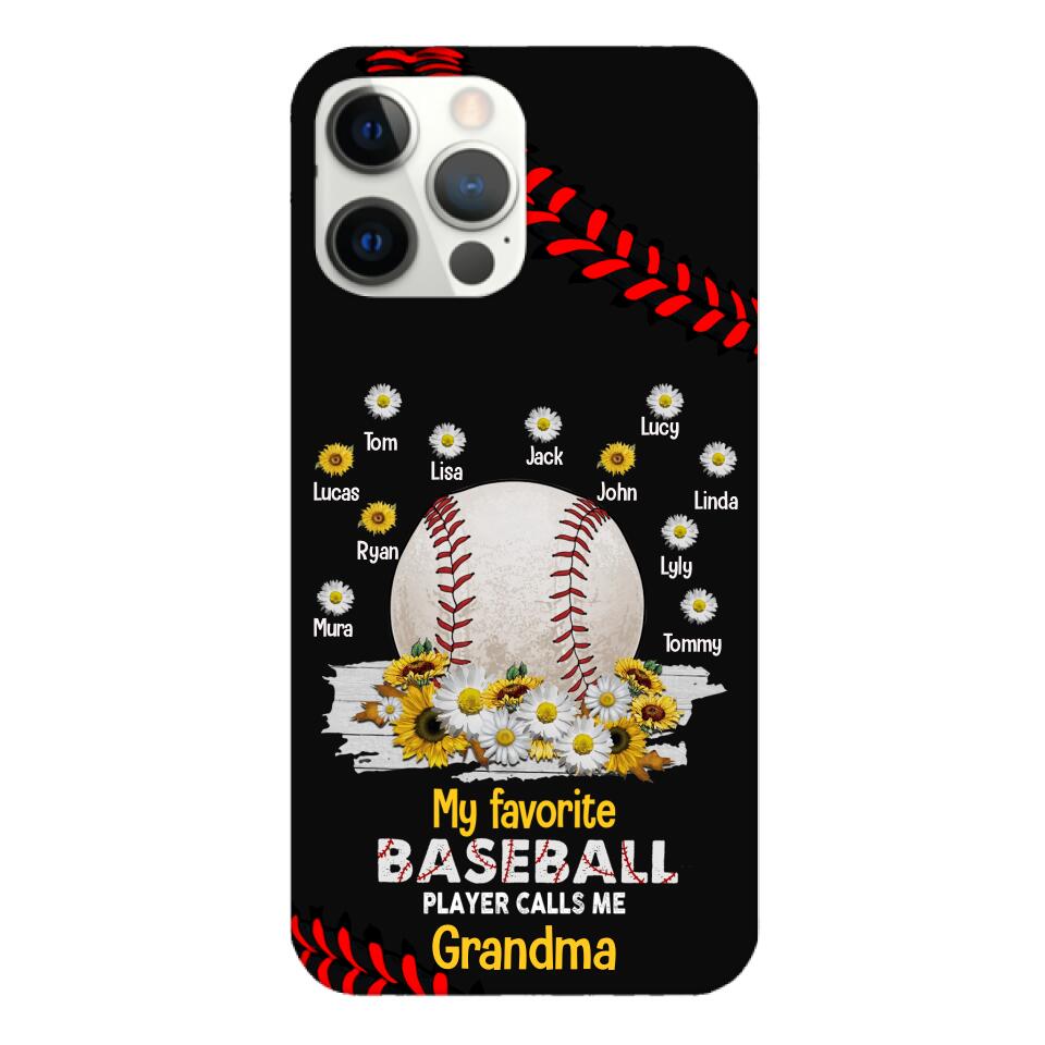 Personalized Baseball Grandma Phone Case Printed V3Q 2903