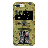 Personalized Australian Army Camo Phone Case Printed QTDT3003