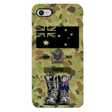 Personalized Australian Army Camo Phone Case Printed QTDT3003