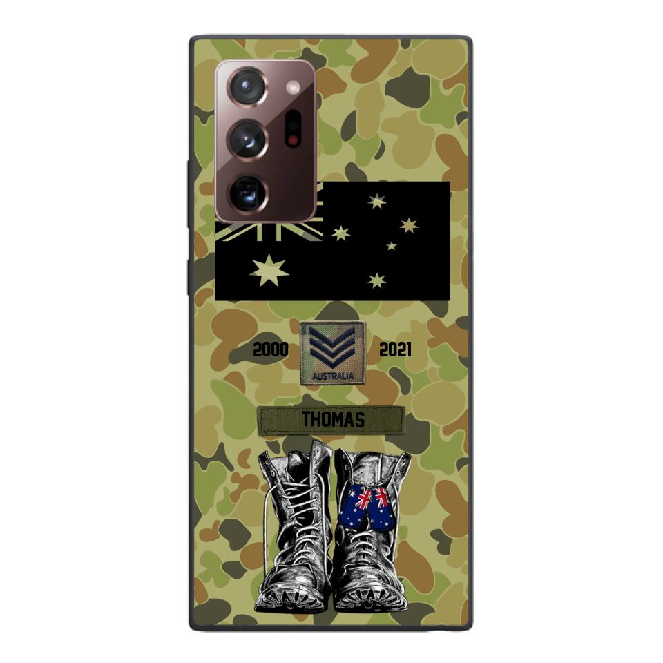 Personalized Australian Army Camo Phone Case Printed QTDT3003