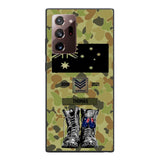 Personalized Australian Army Camo Phone Case Printed QTDT3003