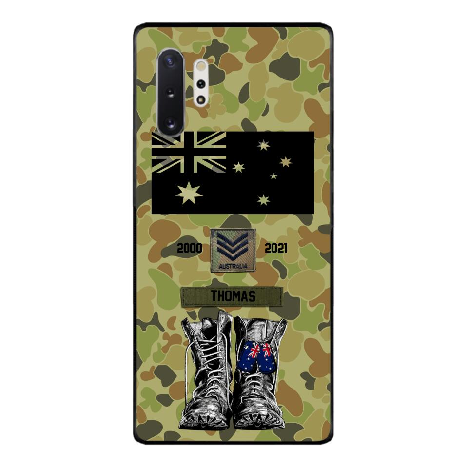 Personalized Australian Army Camo Phone Case Printed QTDT3003