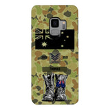 Personalized Australian Army Camo Phone Case Printed QTDT3003