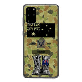Personalized Australian Army Camo Phone Case Printed QTDT3003