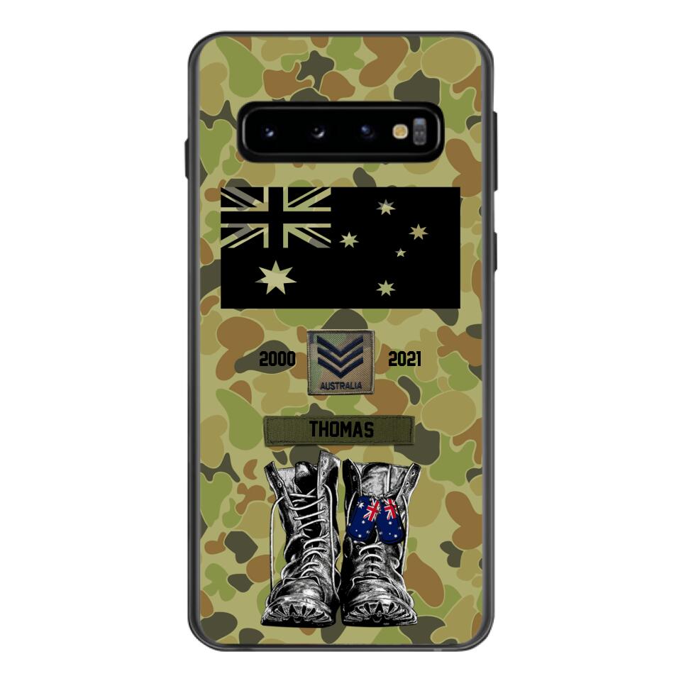 Personalized Australian Army Camo Phone Case Printed QTDT3003