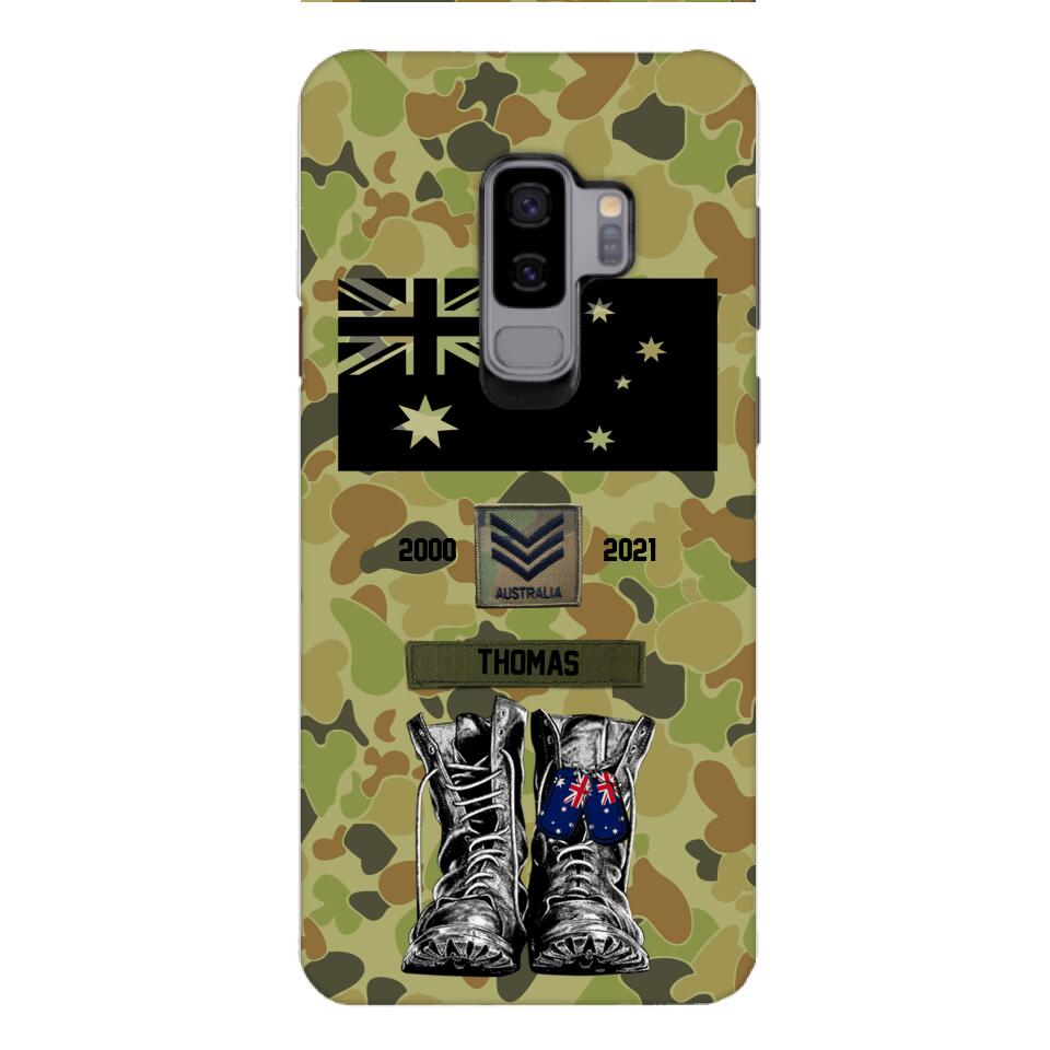 Personalized Australian Army Camo Phone Case Printed QTDT3003