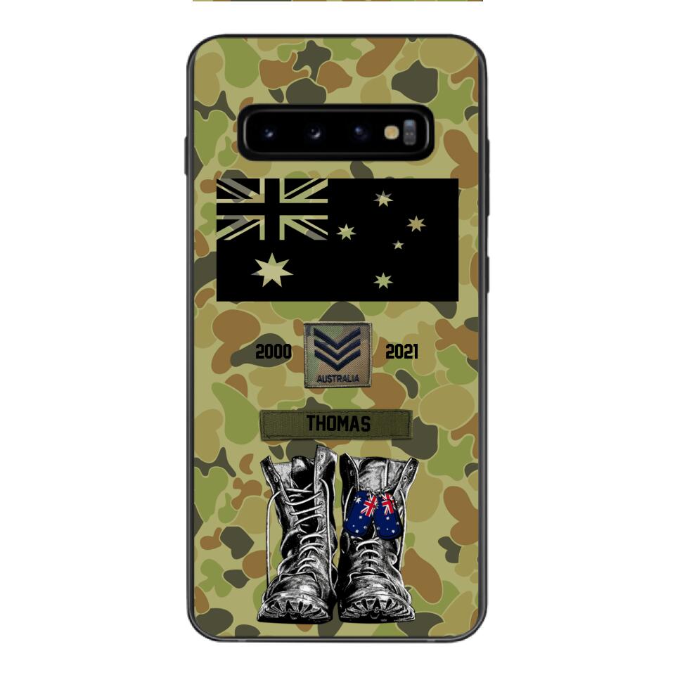Personalized Australian Army Camo Phone Case Printed QTDT3003