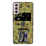 Personalized Australian Army Camo Phone Case Printed QTDT3003
